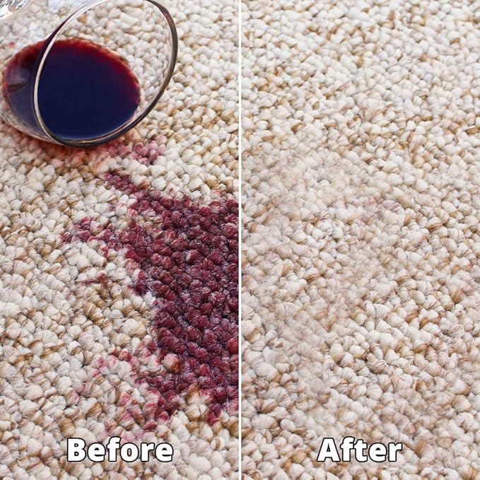 Rejuvenate Carpet & Upholstery Spot Remover Stain Cleaner Bio-Enzymatic Professional Strength Urine Remover Dog Cat Stain and Pet Odor Eliminator Ready-to-Use