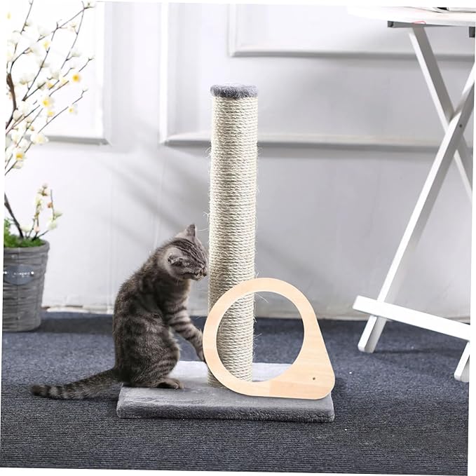 Cat Perch Frame for Scratching Post Cat Bed Holder Wear-Resistant Cat Frame Replaceable Cat Shelf Cat Tree Supply for Kittens and Cats