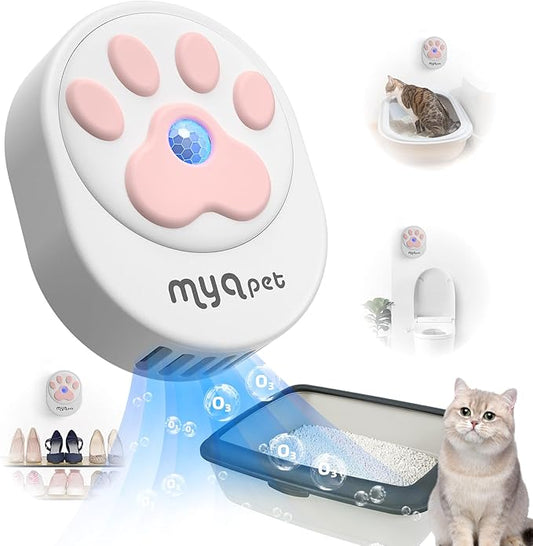 Cat Litter Deodorizer (99% Deodorization) Dust-Free for All Kinds of Cat Litter Box, Bathroom, Kitchen and Others. Litter Box Odor Eliminator 99.9%
