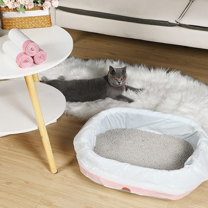 Harloon 30 Count 45 x 18 Inch Giant Jumbo Cat Litter Box Liners