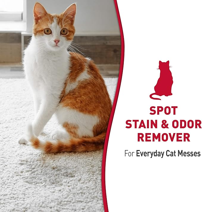 Nature’s Miracle Cat Stain and Odor Remover With New Odor Control Formula 32 Ounce Spray