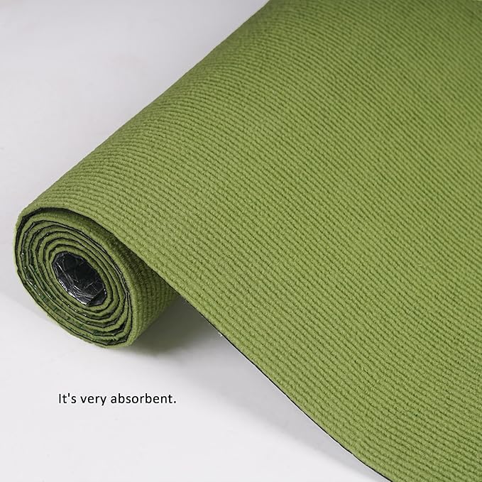 Cat Scratch Furniture Protector,78.7"x15.8"Cat Scratching Mat,Trimmable Self-Adhesive Cat Couch Protector,cat Wall Scratcher,Pad Replacement for Cat Tree Shelves and Post(Green)