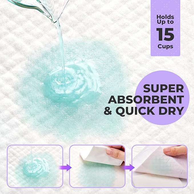Cat Pads Refills for Litter Box: Cat Litter Mat for Tidy Cats Breeze Litter System - Thickened 6-Layer Super Absorbent Breeze Pads - 16.9" X 11.4" Odor Control - Pack of 40