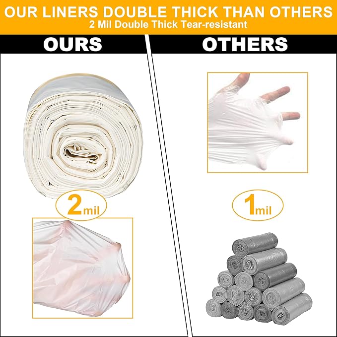 60 Count Cat Litter Pans Liners Super Thick,Cat Litter Bags Heavy Duty 29.6“X12.6”,Unscented Litter Box Liners Compatible With Cleanpethome Self-Cleaning Cat Litter Box,Automatic Cat Litter Box Bags