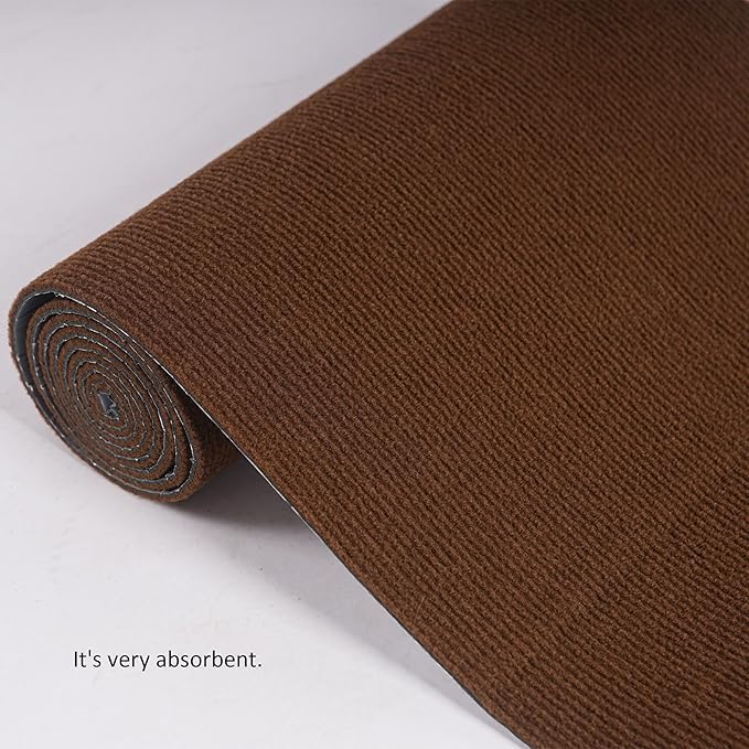 Cat Scratch Furniture Protector,78.7"x15.8"Cat Scratching Mat,Trimmable Self-Adhesive Cat Couch Protector,cat Wall Scratcher,Pad Replacement for Cat Tree Shelves and Post(Brown)