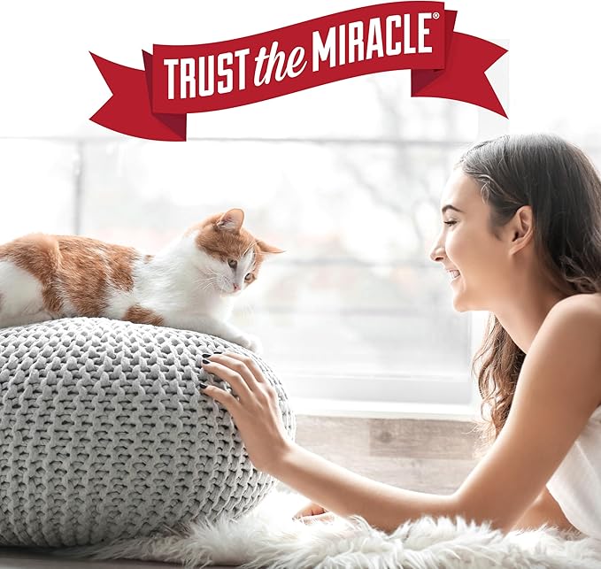 Nature’s Miracle Cat Stain and Odor Remover With New Odor Control Formula 32 Ounce Spray