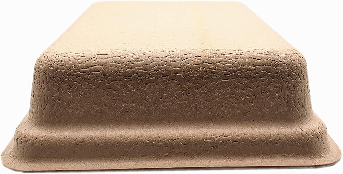 Disposable Cat Litter Box(15 Pack of Trays)(Suitable for Cat, Hamster, Guinea Pig, Mice, Rabbit Eco Friendly 100% Recycled Paper Trays,16.7 * 13.4 * 4.0Inches