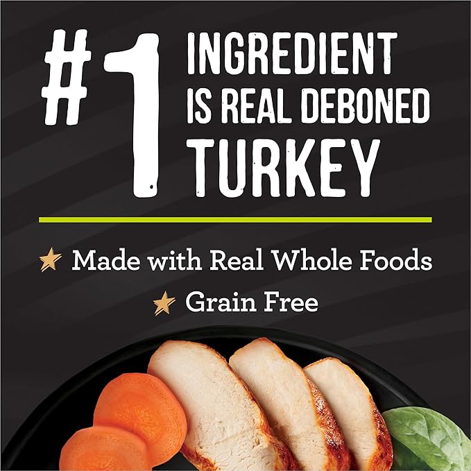 Merrick Purrfect Bistro Soirees Grain Free Natural Canned Cat Food with Gravy, Turkey Cassoulet Recipe - (Pack of 24) 2.75 oz. Cans