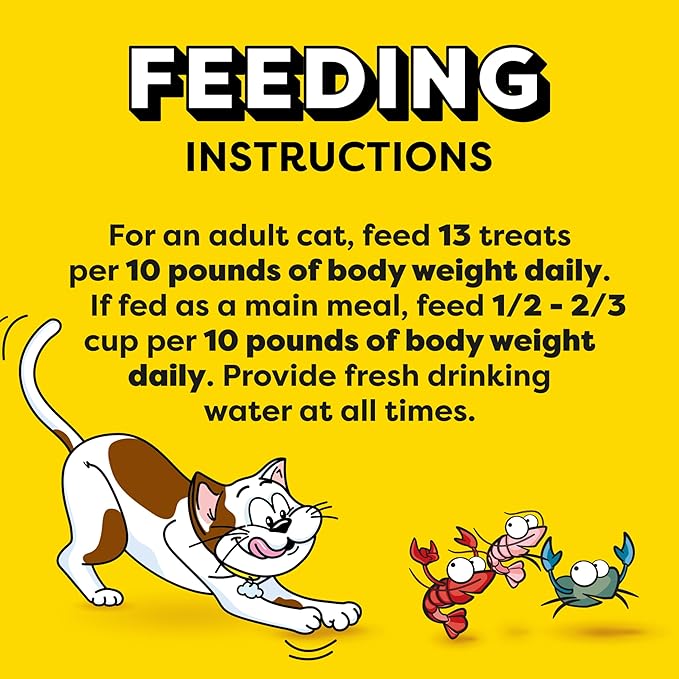 Temptations ShakeUps Crunchy and Soft Cat Treats, Crustacean Celebration Flavor, 5.29 oz. Pouch (Pack of 2)