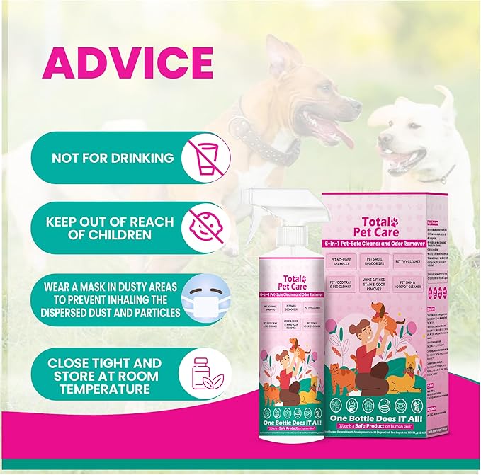6-in-1 Pet-Safe Cleaner and Odor Remover Refill (5 Liter) Cleans pet Coat, Paws, Toys. Eiminates pet Odors. Removes pet Messes on Carpet, Floor, Upholstery, car seat on Contact. No Rinse.