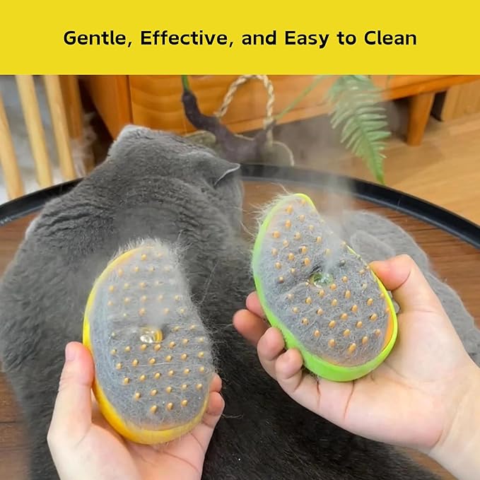 Cat steam brush,Cat brushes for indoor cats, Steam brush for cats, Dog brush for shedding,Misty brush cat, Steamy cat brush, Cat grooming supplies, Cat brush with steam, Cat brush for shedding, Gato