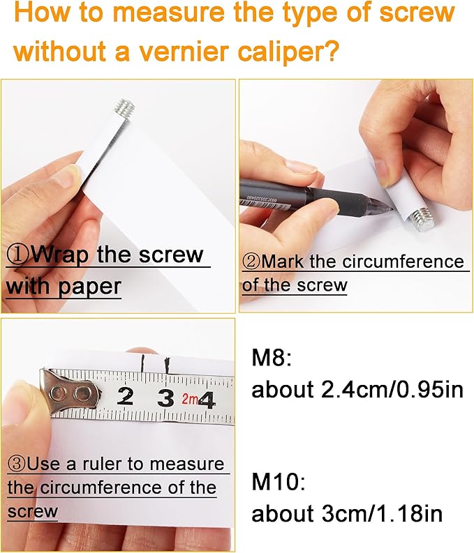 4 Pcs 2.9in 7.4cm Diameter Cat Scratching Post Replacement Parts Pole (M8, 15.7in/40cm)