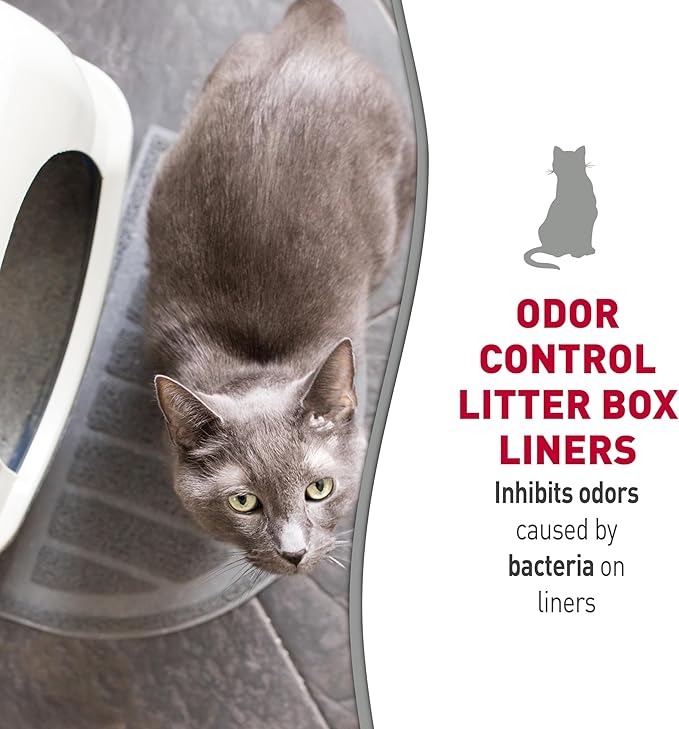 Nature’s Miracle Odor Control Litter Box Liners for Cats, 27 Count, Fit Most Extra-Large and Jumbo Multi-Cat Litter Boxes