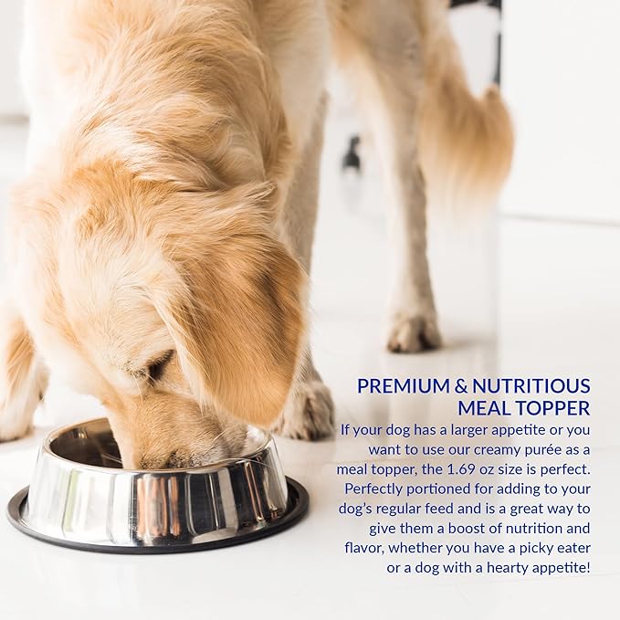 INABA Churu Meal Topper for Dogs, Complete & Balanced, Creamy, Lickable Purée Dog Food Toppers, 1.69 Ounce Tube, 15 Tubes (3 per Pack), 5 Flavor Variety Pack