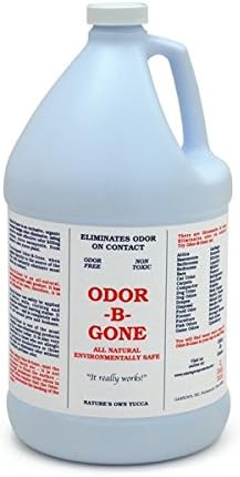 Cat Urine & Pet Odor Remover Spray - All Natural 100% Safe for Pets and Kids - Odor-Free - No Dyes or Perfumes - 1 Gallon Refill