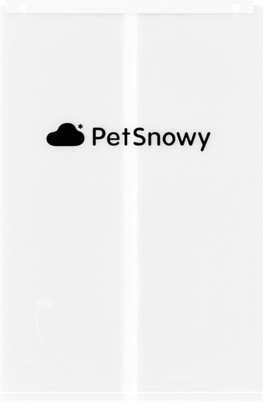 SNOW+ Cat Litter Box Liners, Self-Sealing Waste Drawer Bags for Automatic Cat Litter Box, 120 Pcs