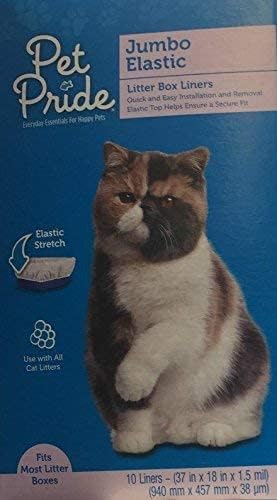 Jumbo Elastic Litter Box Liners (Single Box)