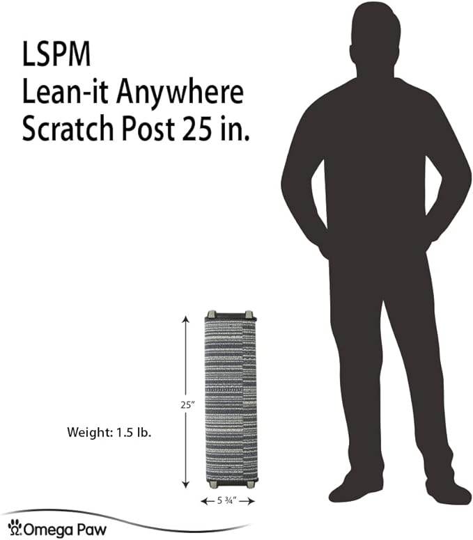 Omega Paw Lean-it Scratching Post 25'