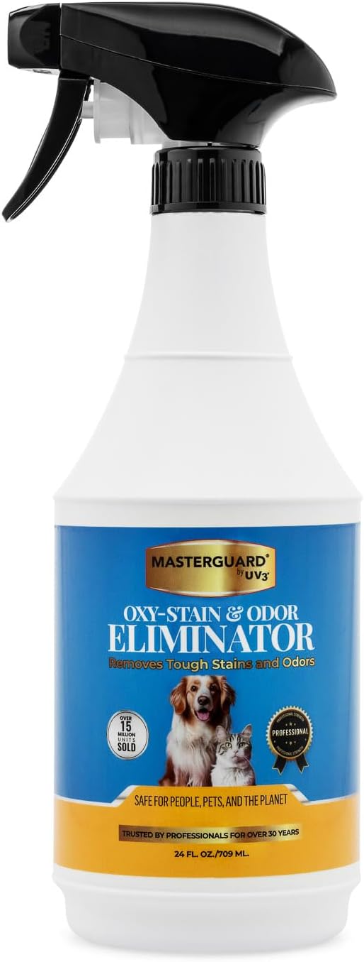 Water Based Solution Pet Stain & Odor Remover - Oxy Spot Cleaner, Urine Odor Eliminator for Home, Enzyme Cleaner for Dog and Cat Urine, Carpet Cleaner Spray, Pet Pee Repellent Indoor