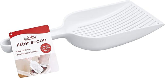 Ubbi Pet Cat Litter Scoop, White