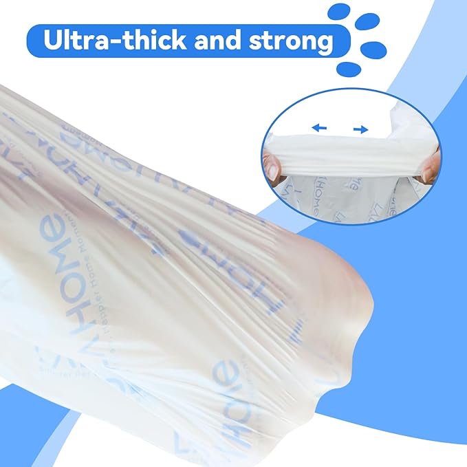 Self-Cleaning Litter Box Liner Bags Automatic Cat Litter Box Refill Bag Compatible with RealScooper, 36 Count Drawstring Replaced Trash Bag Waste Bag for Automatic Litter Box