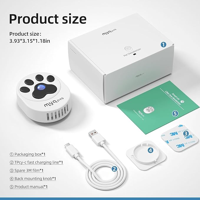 Cat Litter Deodorizer (99% Deodorization) Dust-Free for All Kinds of Cat Litter Box, Bathroom, Kitchen and Others. Litter Box Odor Eliminator 99.9%