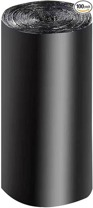 Cat litter Box Liners,100 Count 36" x 19" Jumbo Cat Litter Pan liners, Thick Heavy Duty Black Cat Pan Liner