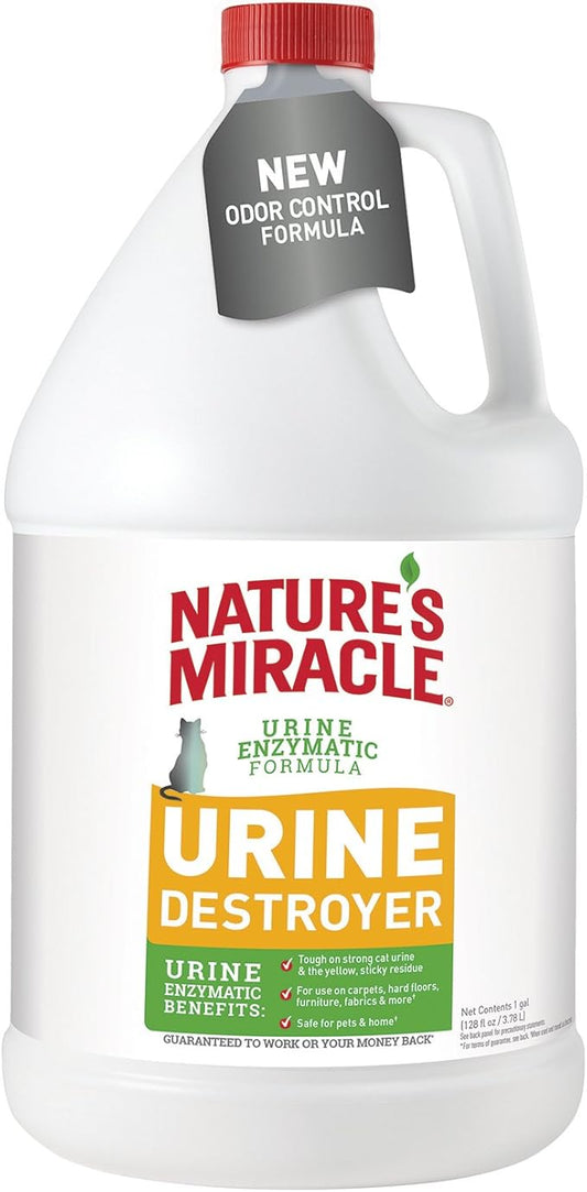 Nature's Miracle Cat Urine Destroyer Pour On, 128 fl. oz.