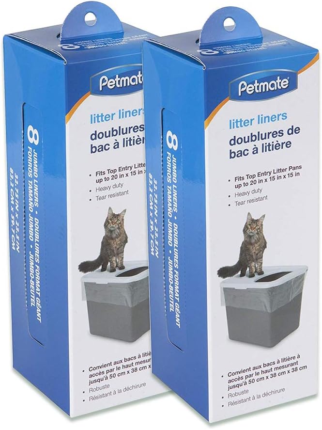 Petmate Top Entry Litter Pan Liners (2)