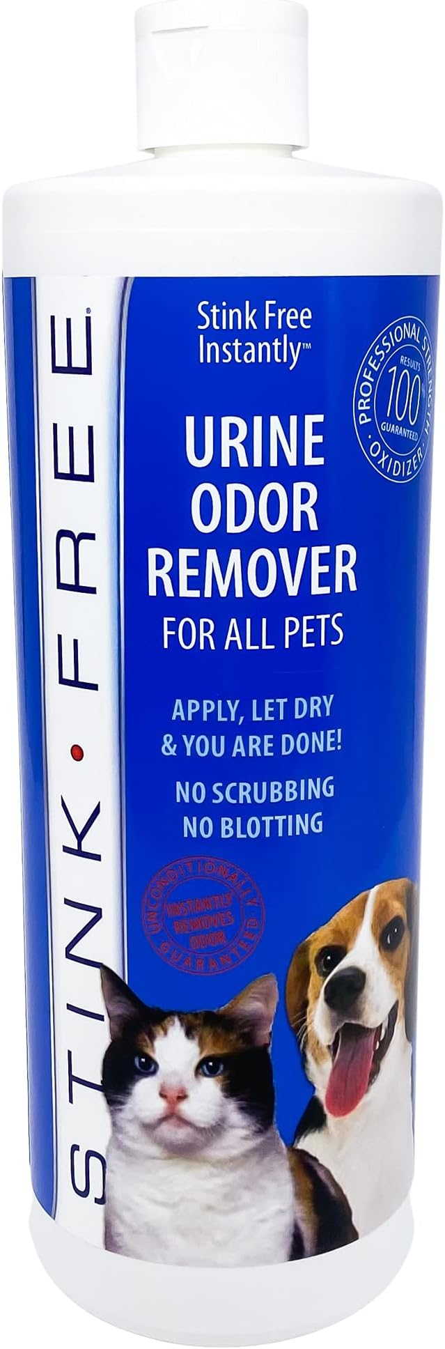 Instantly Pet Urine Odor Remover - Cleaner, Neutralizer, & Eliminator of Cat & Dog Pee Odor on Carpets, Rugs, Outdoor Rugs, Mattress, Floor, Etc. 32 oz. (1 Quart)