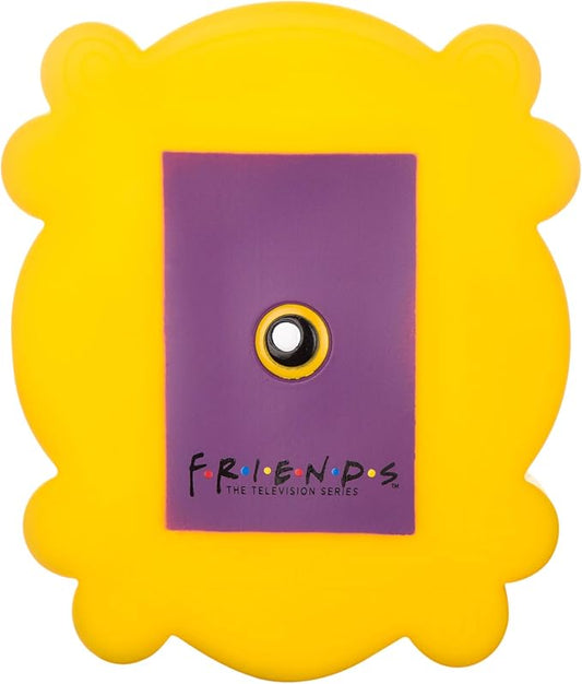Friends Dog Toy | Gold and Purple Picture Frame from Friends TV Show, Vinyl Rubber Dog Toy | Squeaky Dog Toy - Friends TV Show Merchandise