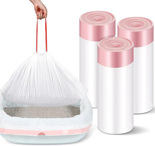 Harloon 30 Count 45 x 18 Inch Giant Jumbo Cat Litter Box Liners