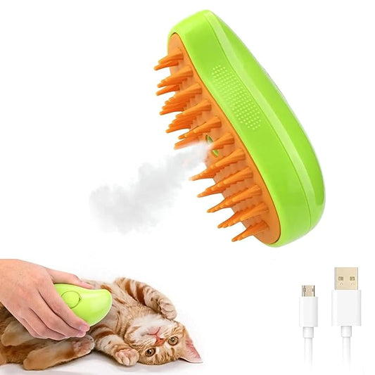 Cat steam brush,Cat brushes for indoor cats, Steam brush for cats, Dog brush for shedding,Misty brush cat, Steamy cat brush, Cat grooming supplies, Cat brush with steam, Cat brush for shedding, Gato