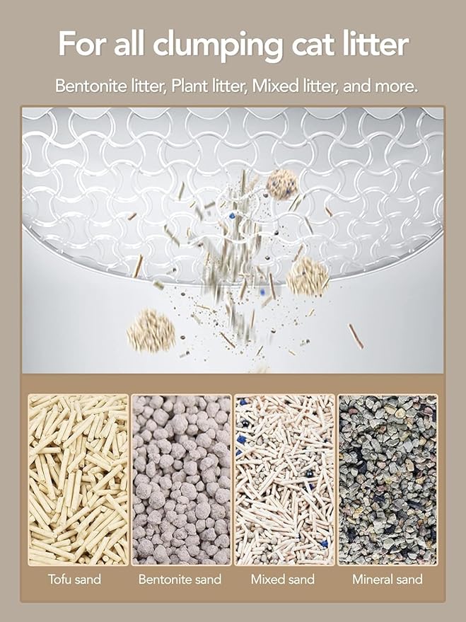 Self Cleaning Cat Litter Box Liners - 2 Rolls (50 Count), Waste Bags Automatic Cat Litter Box1