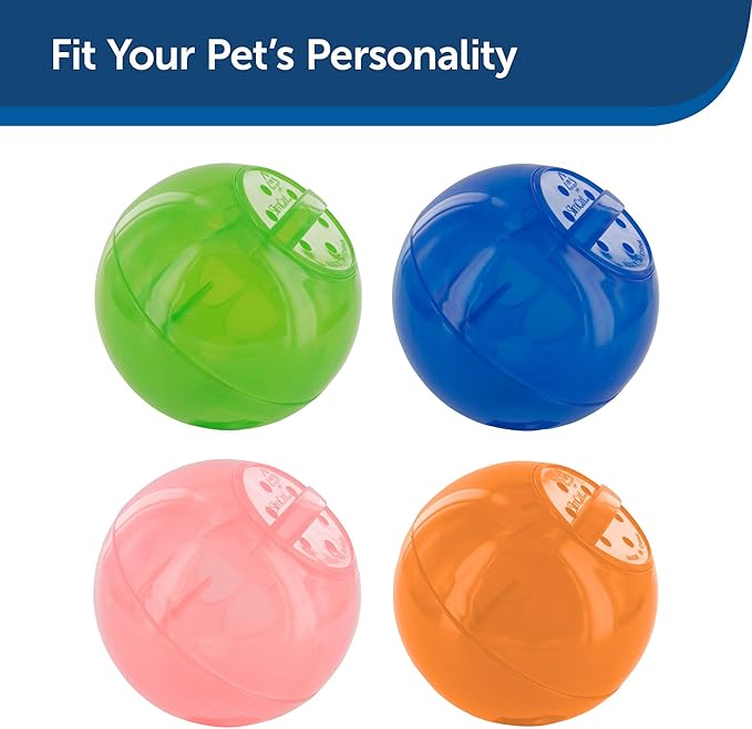 PetSafe Slimcat Feeder Ball - Interactive Game for Your Cat - Fill with Food and Treats - Green