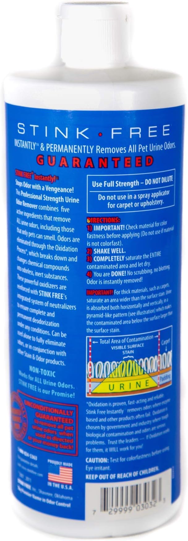 Instantly Pet Urine Odor Remover - Cleaner, Neutralizer, & Eliminator of Cat & Dog Pee Odor on Carpets, Rugs, Outdoor Rugs, Mattress, Floor, Etc. 32 oz. (1 Quart)