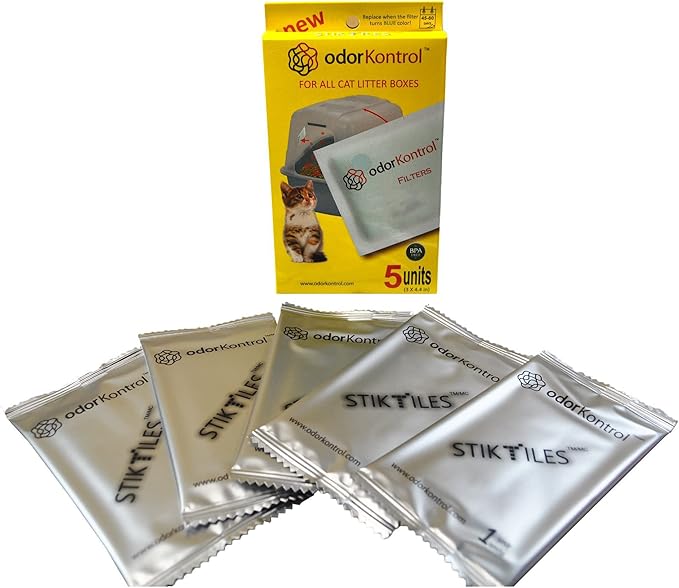Easy Odor Eliminator StikTiles, Neutralize Pet Odor Instantly - 8 Month Supply