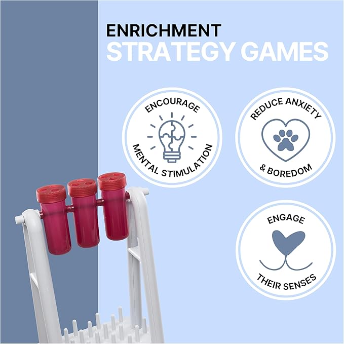 TRIXIE Cat Activity Turn Around Strategy Game, Slow Feeder, Interactive, Treat Toy, All Breed Sizes 9 x 7 x 13 in.