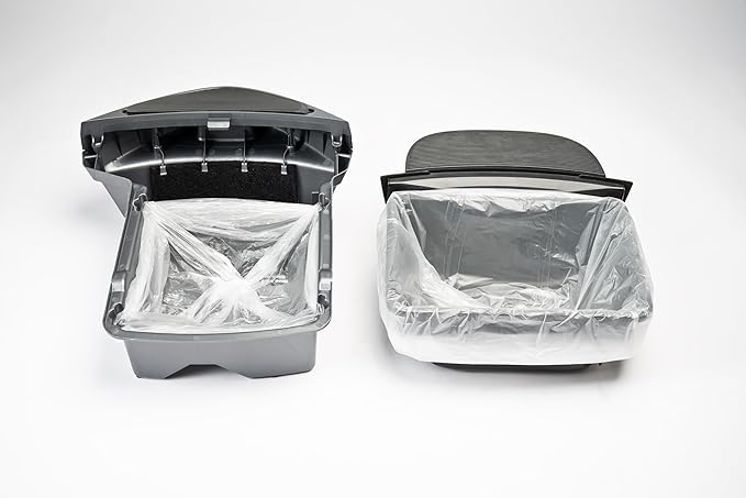 Generic 100 Count Bags Compatible with Litter Box Robot 3 and 4, Waste Drawer liner, Specifically Designed for Your Automatic Cat Liter Box, Clear