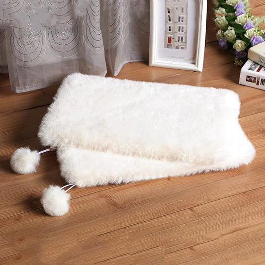 SHENGOCASE 3.15" Thick Soft Cat Keading Pillow Cushion Bed with Ties for Cat Dog House Perch Shelf, Cushion Pad Padding for Cat Cage Kennel Backpack Carrier