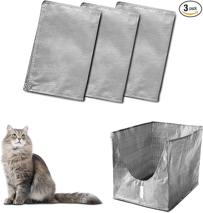 Liner F Compatible with Modkat Flip Litter Box - Reusable Liners for Flip Litter Box - Liner F for Cat Litter Box (3 Pack)