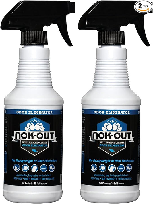 Odor Remover, Pet Deodorizer and Cleaning Spray, 16 Fluid Ounce Spray, 2-Pack
