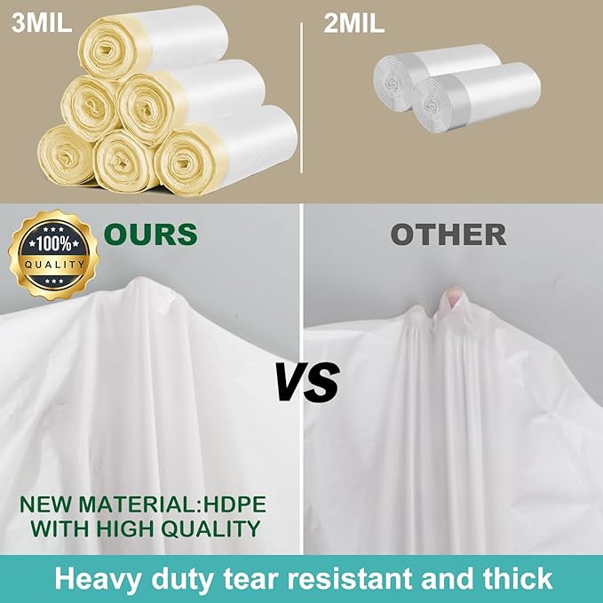 ELEGX 80 Count Litter Box Liners, 3MIL Extra Thick Heavy Duty, Automatic Self Cleaning Litter Robot Cat Waste Bag, 26.6" x 16.7" Compatible with S1,AUTOCLEAN-1 and M1/CAT LINK/Zea Cotio/Furoo mate