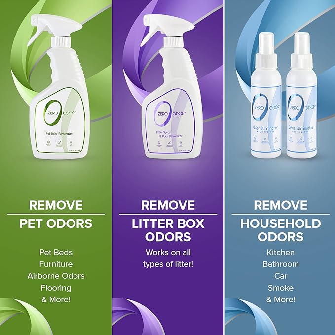 Zero Odor ZOP 1062 Lover's Kit Cats Odor Remover