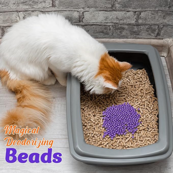 Cat Litter Deodorizer (Lavender Scent) - Soothing for Felines