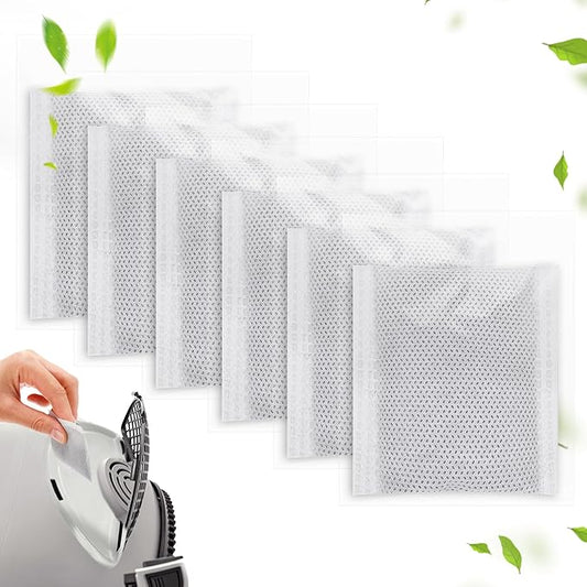 MEWTOGO 6 Pcs Cat Litter Deodorizer Pack - Compatible with Litter-Robot 3, Litter-Robot 4 and Traditional Cat Litter Box, Activated Carbon Odor Eliminator Filters for Efficient Adsorption