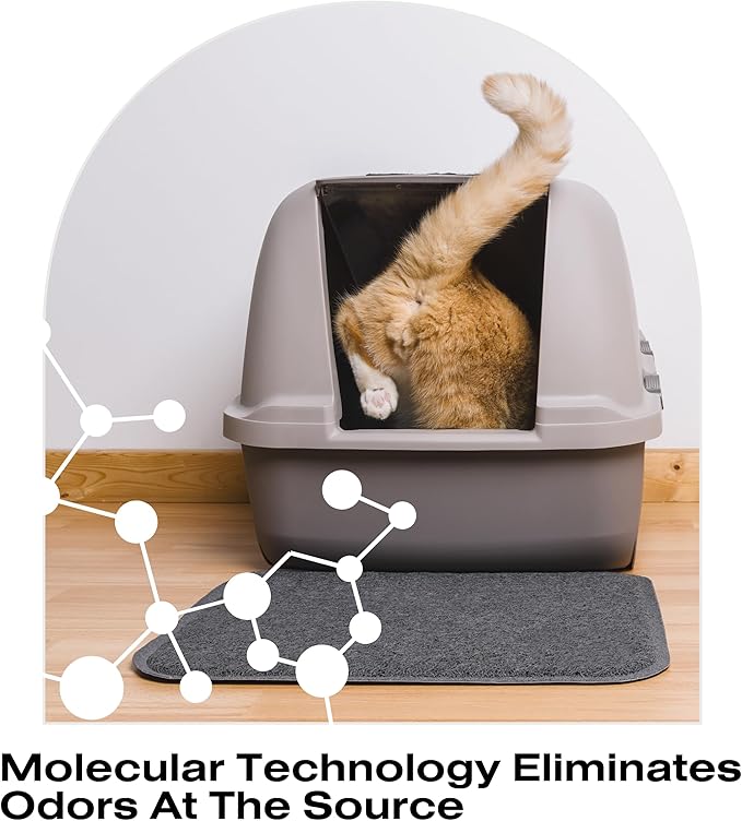 Pet Litter Box Deodorizer 135 Oz | Cat Litter Deodorizer Instantly Neutralizes Odors in Cat Litter Boxes & Trash Cans | Litterizer with Apple & Lavender Scent, Safe for Pets & Family