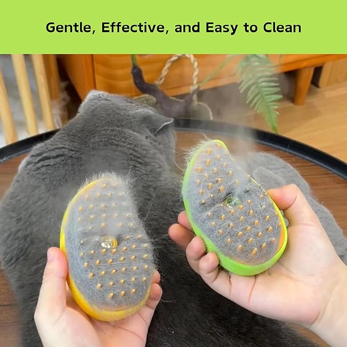 Cat steam brush,Cat brushes for indoor cats, Steam brush for cats, Dog brush for shedding,Misty brush cat, Steamy cat brush, Cat grooming supplies, Cat brush with steam, Cat brush for shedding, Gato