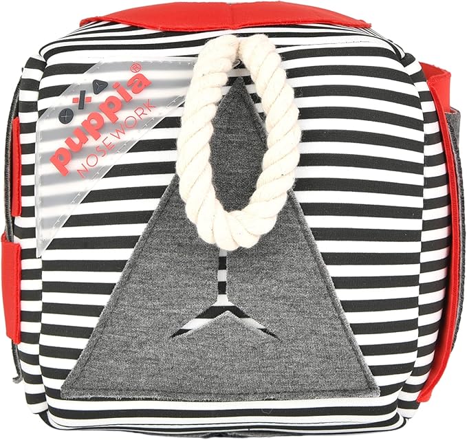 Puppia Nosework Toy - Striped - Navy