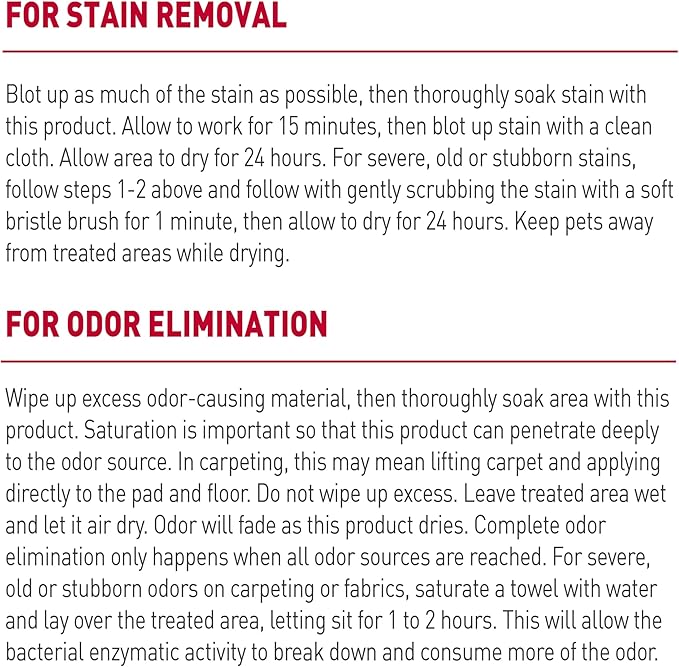 Nature's Miracle Advanced Stain and Odor Eliminator Foam Cat 17.5 Ounces, for Severe Cat Messes, Aerosol